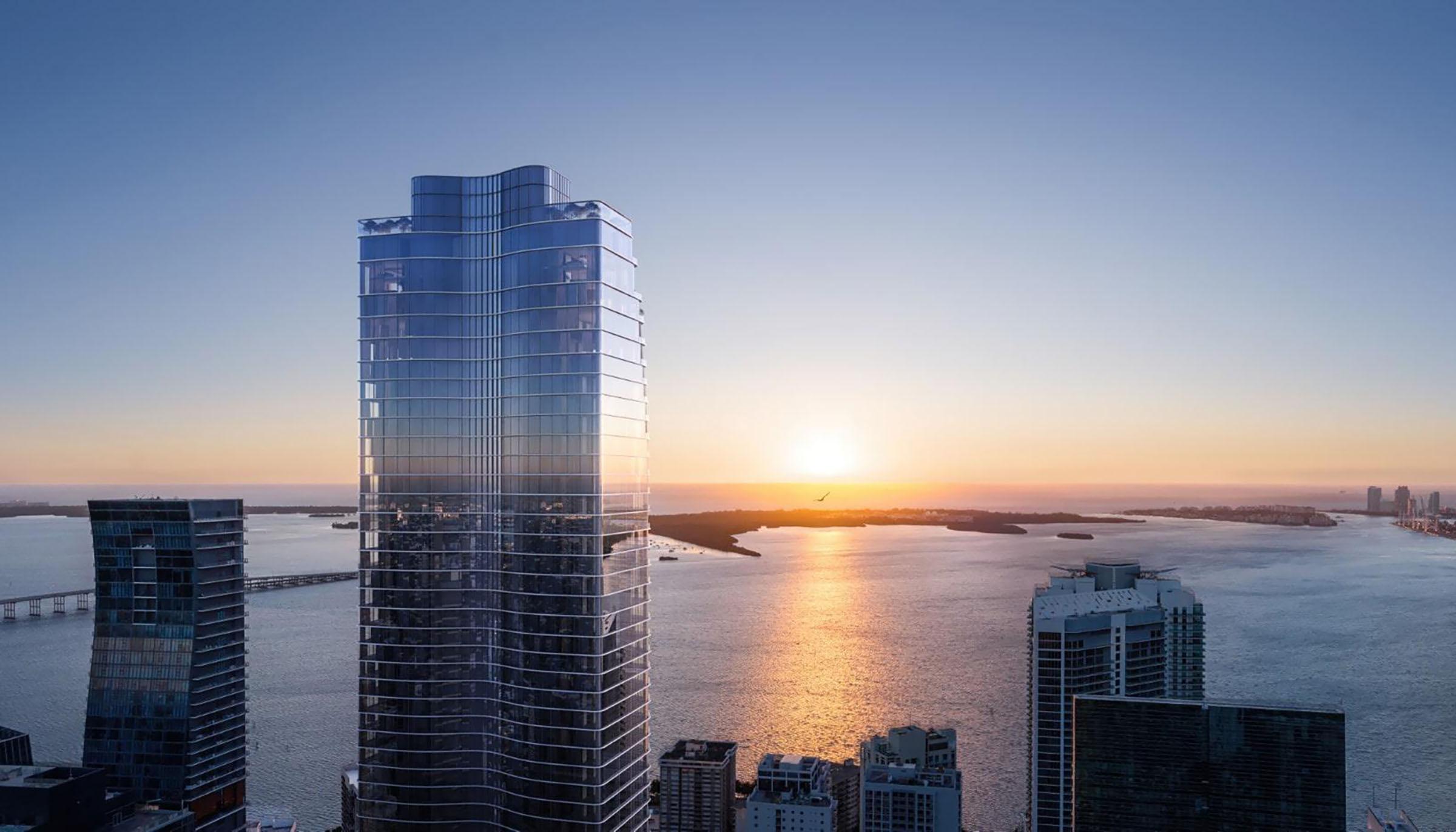 Rendering of 1428 Brickell Crown